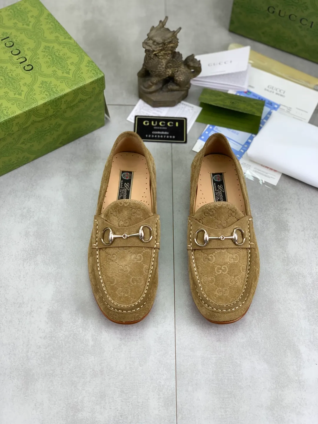Men's men's shoes 💰P540 [New style] Water-dyed cowhide 💰💎💎💎 [Gucci] Gucci high-end men's formal business leather shoes, original order 1:1 authentic goods! Original imported high-end washed calfskin, original metal buckle, imported first-layer cowhide lining for feet, original outsole, men's shoe size: 38-44, multiple colors available
